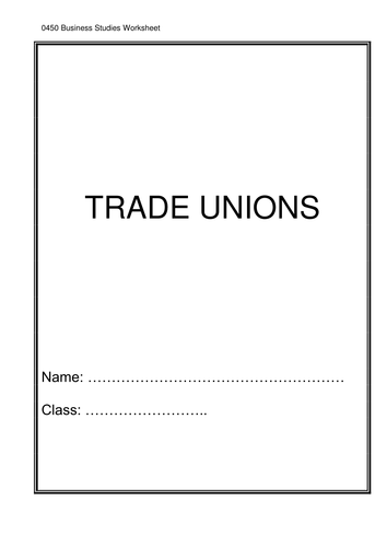 Trade Union