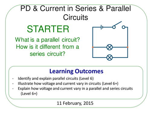 Year 7: Current & Voltage in Circuits (Magnetism & Electricity 7.5)