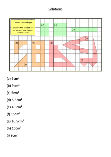 Finding Areas of Compound Shapes