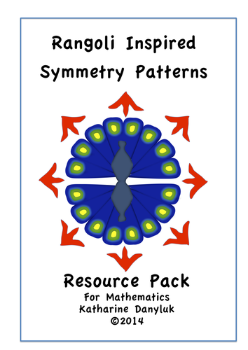 Rangoli inspired Symmetry Patterns Resource Pack