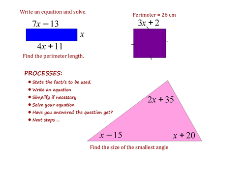 Equations in context