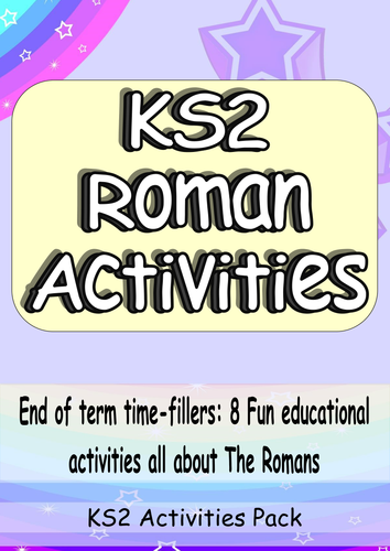 KS2 Romans - 8 Creative, Fun and Educational Activities Multi-Pack
