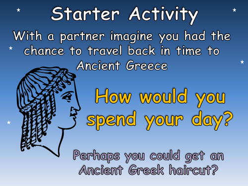 KS2 Ancient Greece. Engaging and Inspiring Independent Learning Based Time Detectives Lesson