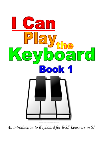 I Can Play the Keyboard Book 1
