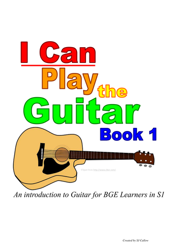 I Can Play Guitar Book 1