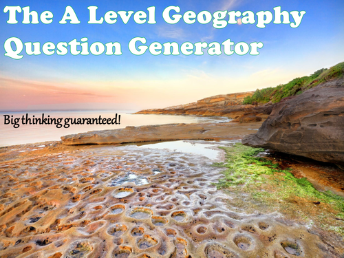 The A Level Geography Question Generator