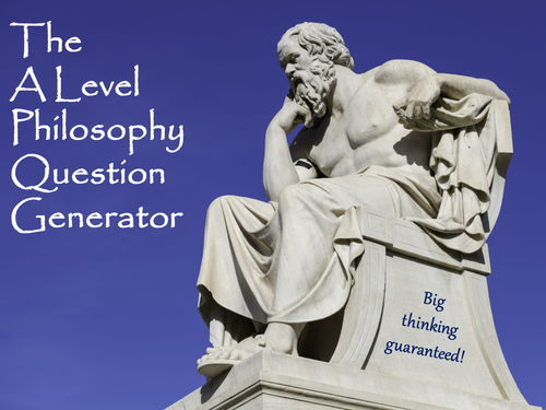 The A Level Philosophy Question Generator