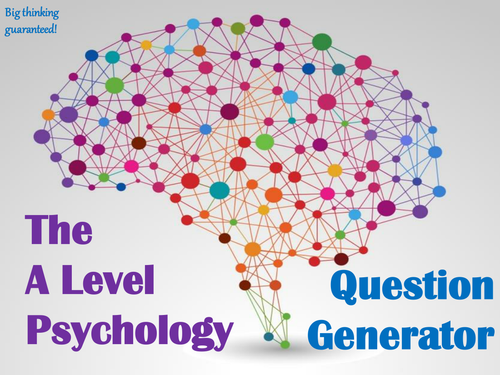The A Level Psychology Question Generator