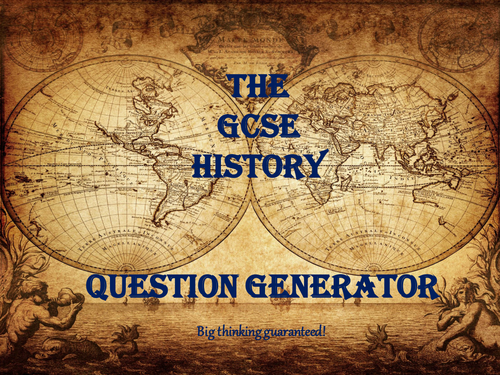 The GCSE History Question Generator