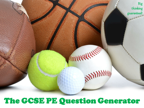 The GCSE PE Question Generator