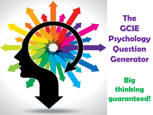 The GCSE Psychology Question Generator
