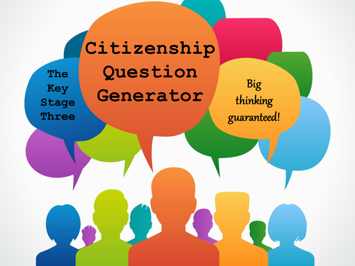 The Key Stage Three Citizenship Question Generator