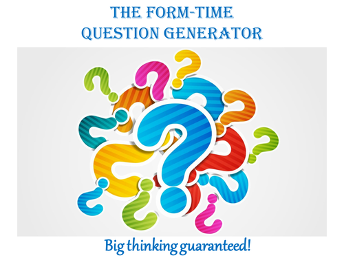 The Form-Time Question Generator