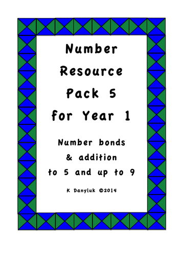 Teaching Number for Year 1 Resources Pack 5