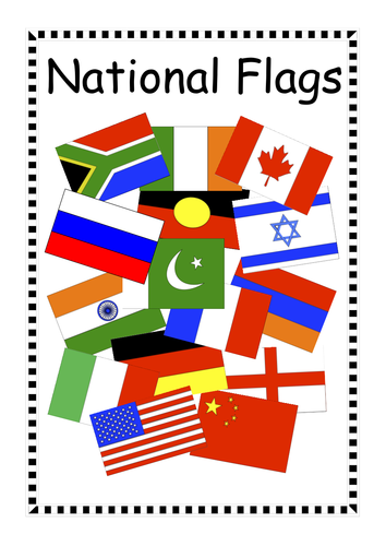 National Flags Activity Pack for Maths & Geography