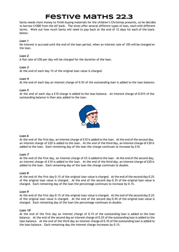 Festive Maths Pack 22