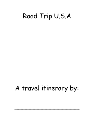 U.S.A Road Trip Project