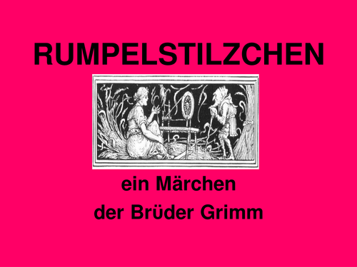 Rumplestilzchen German Lesson