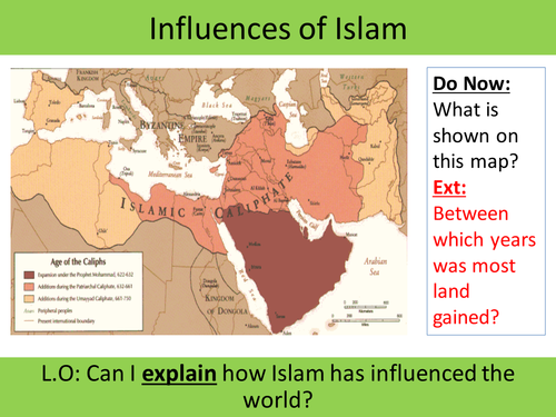  How did Islam influence the world?
