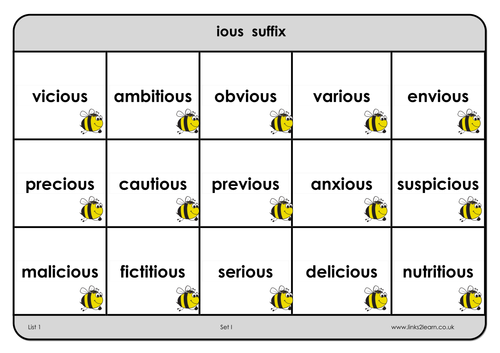 Spelling Bee Worksheets for Grade 3<br/>