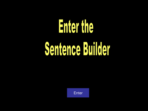 Sentence Builder