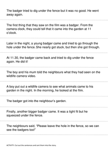 Badgers in the Garden