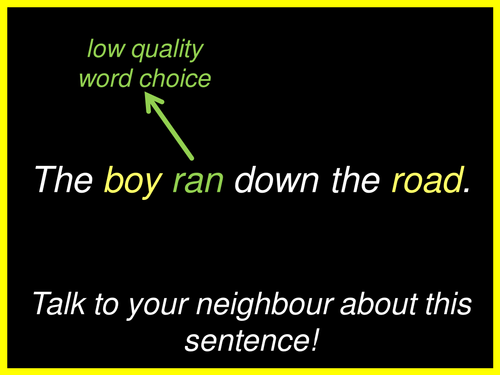 Vocabulary Rich Sentence Development