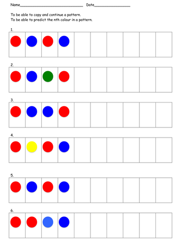 Repeating Patterns