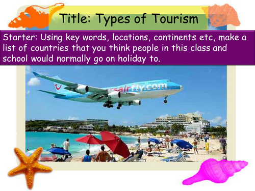 Types of Tourism