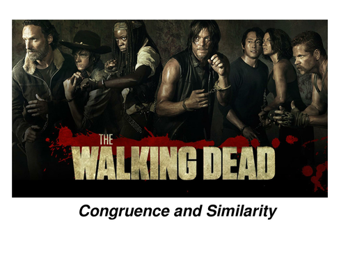 The Walking Dead - Season 1 - Congruence and Similarity