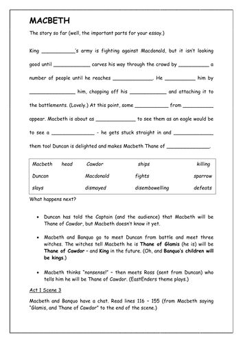 Macbeth/Julius Caesar