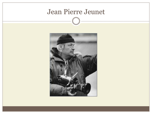 Cultural topic: Jean Pierre Jeunet