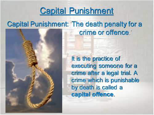 Crime and Punishment