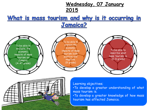 Lesson 7 and 8- Mass tourism