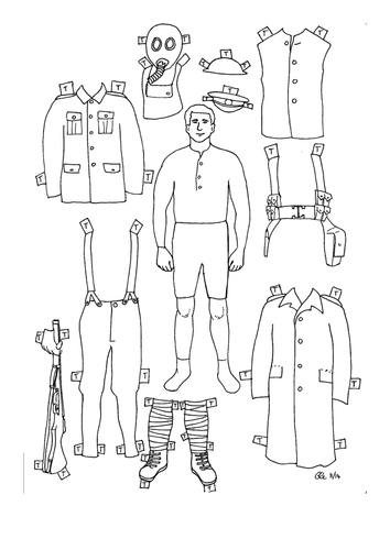 WWI British Soldier Uniform