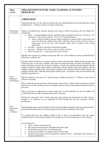 Simple Music Lesson - Viking Chant - KS2