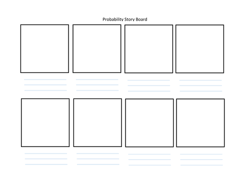 Probability Story Board (Low Ability)