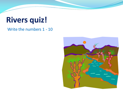 Rivers Quiz