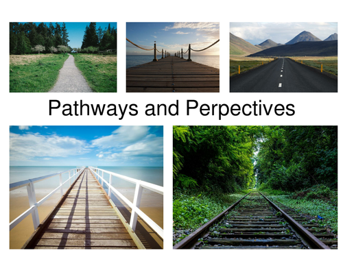 48 High Quality Photos Showing Perspective Pictures With Roads, Paths And Railway Lines.