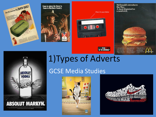 Media Studies - Types of Advert  