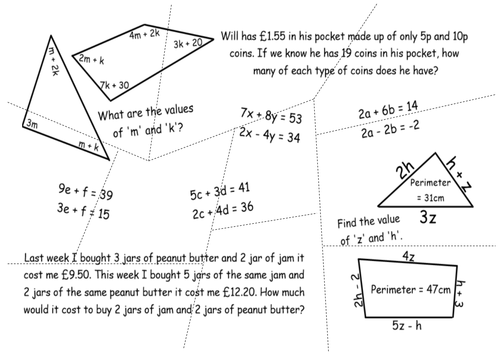 Solving Simultaneous Equations