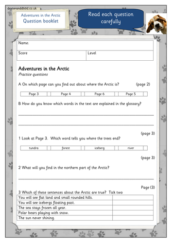 phonics 1 year tes worksheets comprehension style KS1 3 Year SATS by Level 2 reading