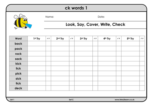 36 Spelling bees lists and multi-task scheme for phonic phase 3