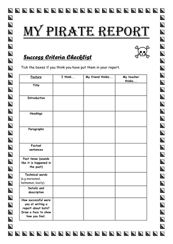 Non chronological story picture