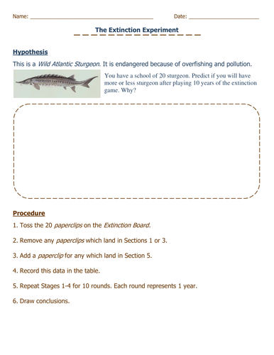 Science: Extinction Game