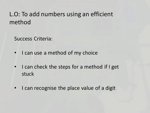 Minecraft Maths Addition