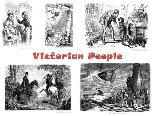 37 Images Of Victorian People Taken From Victorian Era Story Books PowerPoint Presentation