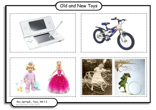 Reception Non-fiction (Toys): Labels, captions, list, descriptions (weeks 1-3)
