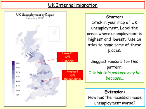 Internal migration in the UK