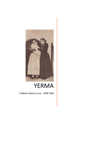 Yerma: Federico García Lorca